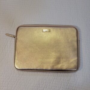 Kate Spade New York Rose Gold  13" x 10" Padded Zipper Laptop Sleeve Case